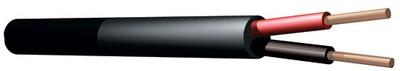 RX12 Speaker cable 2 x 1.5mm black (per 5 m)
