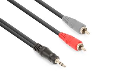 CX334-1 Cable 3.5mm TRS - 2 x RCA M 1.5m