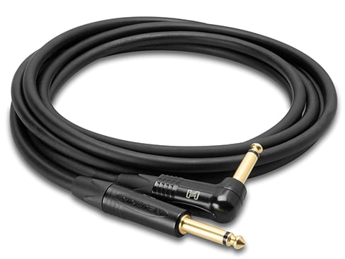Edge CGK-010R Straight to Right-angle Guitar Cable 3m