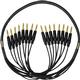 Gold 8 Channel TRS-TRS Snake Cable 6m