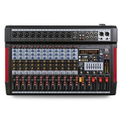  PDM-T1204 Stage Mixer 12-CHANNEL DSP-MP3