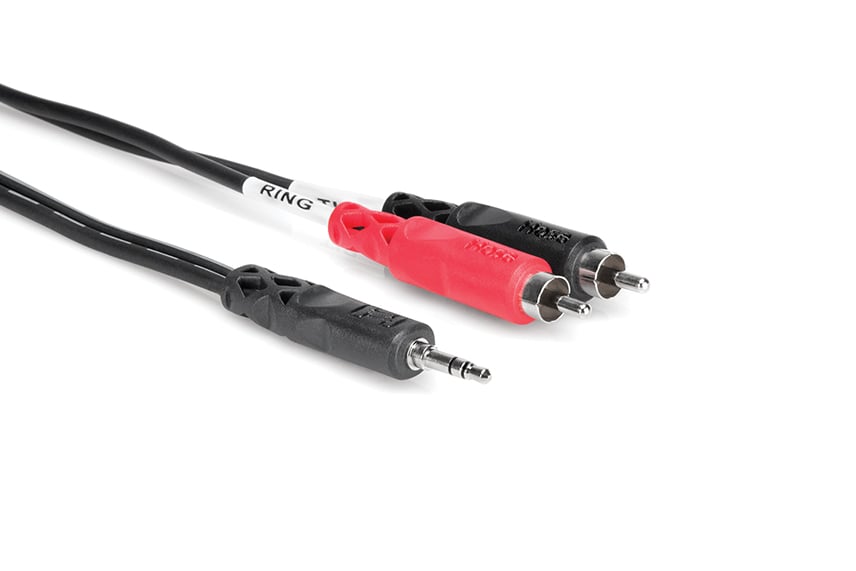 CMR-206 3.5mm TRS - 2x RCA 1.8m