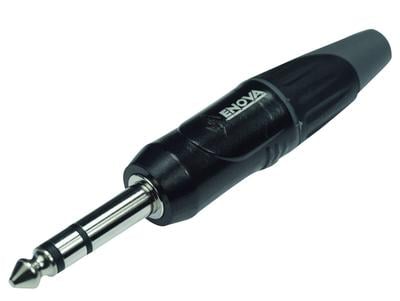 PL23MB 1-4" Plug 3 Pole Stereo 