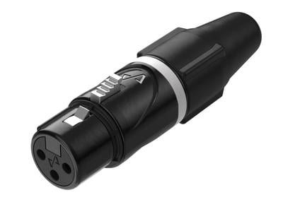 NXT3FA Premium XLR Cable Connector Female 3-pin
