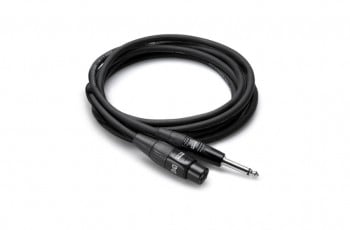 HMIC-010HZ XLR F - 6.3mm TS 3m