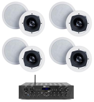 Multi-zone Audio System w 8 speakers