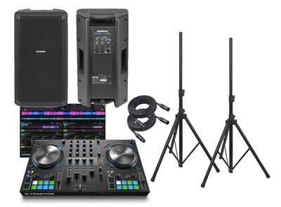 Traktor Kontrol S3 - Samson Pro DJ Bundle