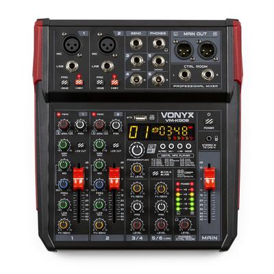 VM-KG06 - 6 Channel Audio Mixer