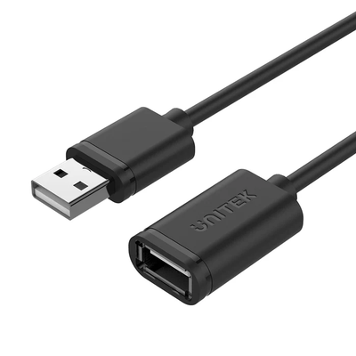 Y-C450GBK USB 2.0 Type-A Extension Cable 