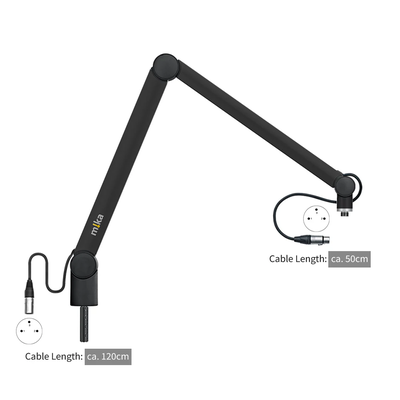 Mika Mic Arm M Black XLR     