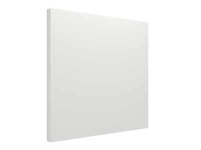 Flat Panel PET 60.4 PET 595x595x40mm (8 pcs)- White 