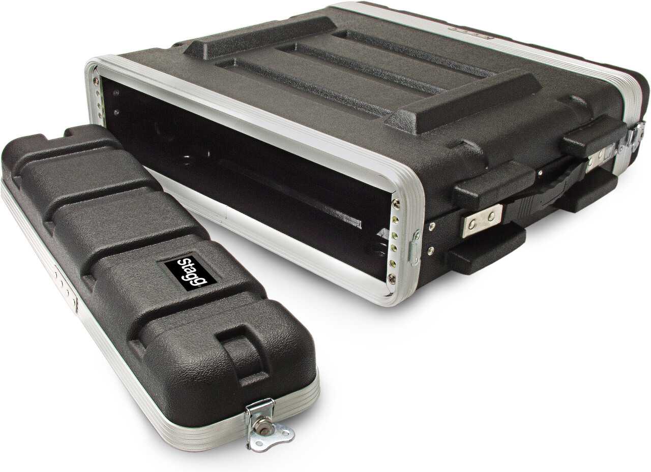 ABS case for 2-unit rack