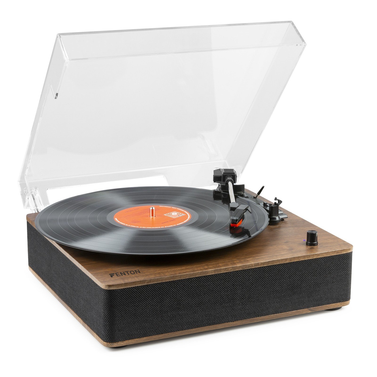 RP161 Record Player HQ BT Walnut Wood