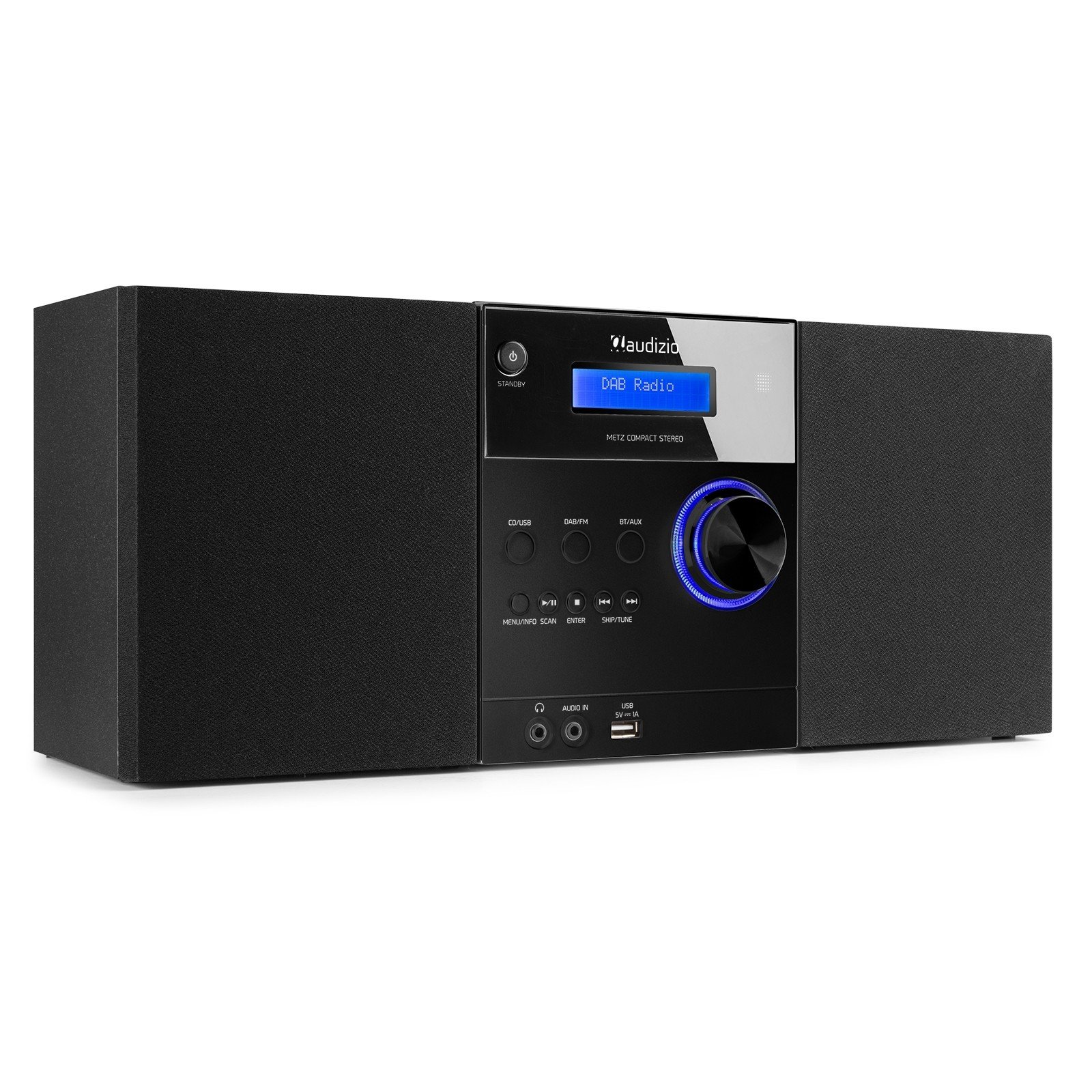 Metz micro hifi system black