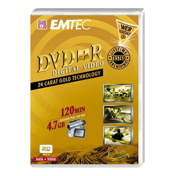 DVD+R  Digital Video Gold