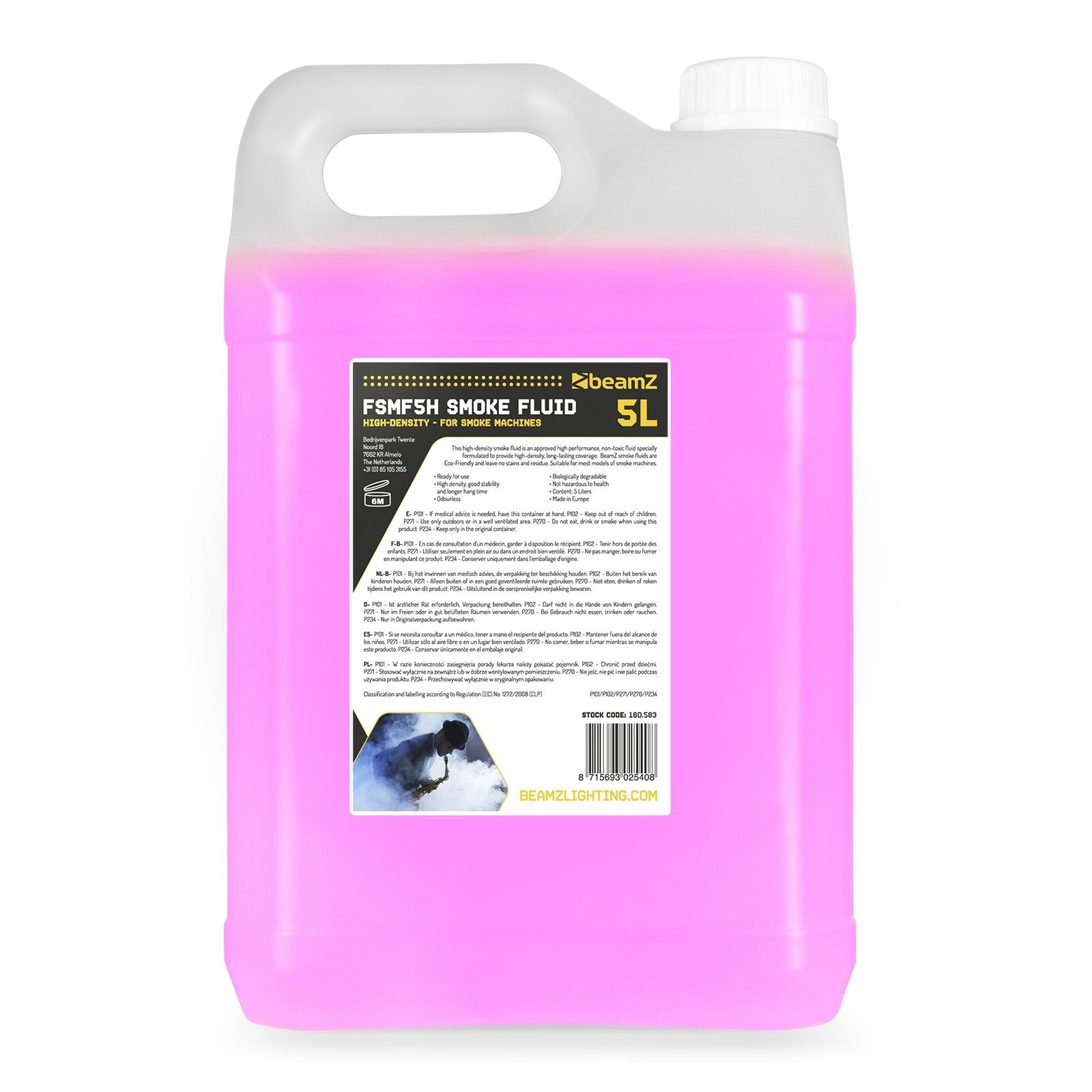  FSMF5H Smoke Fluid 5L High-Density