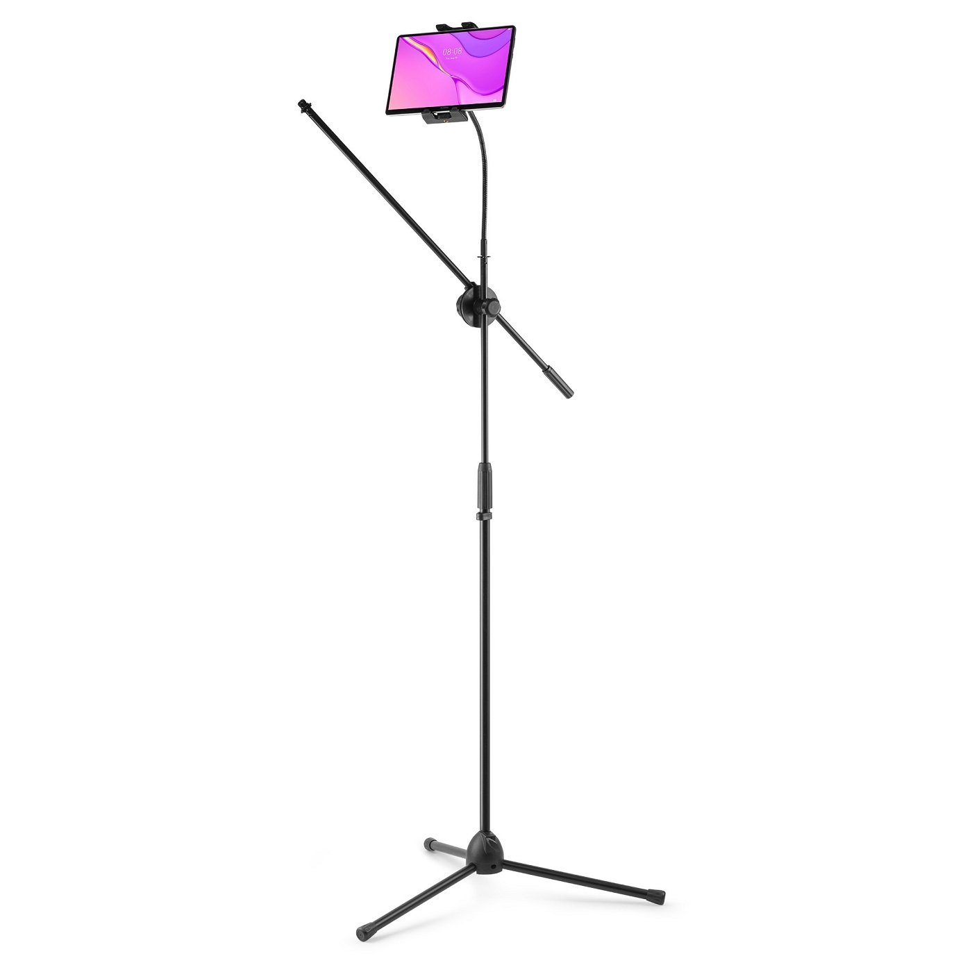  MS10TH Foldable Microphone Stand With Boom & Tablet