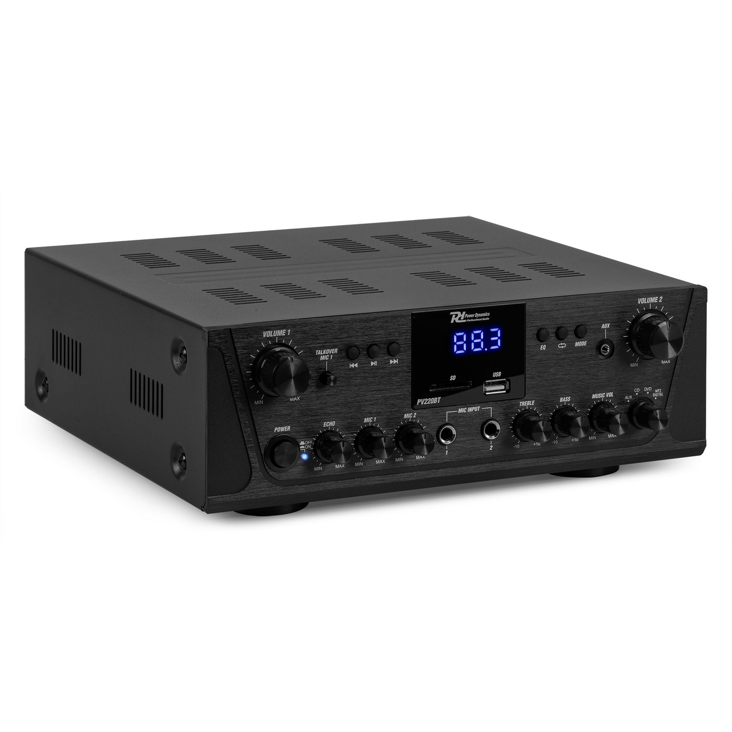 PV220BT 2-Zone Audio Amplifier