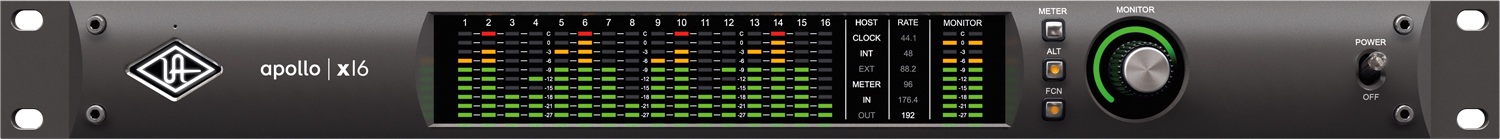 Apollo x16 Thunderbolt 3 Interface