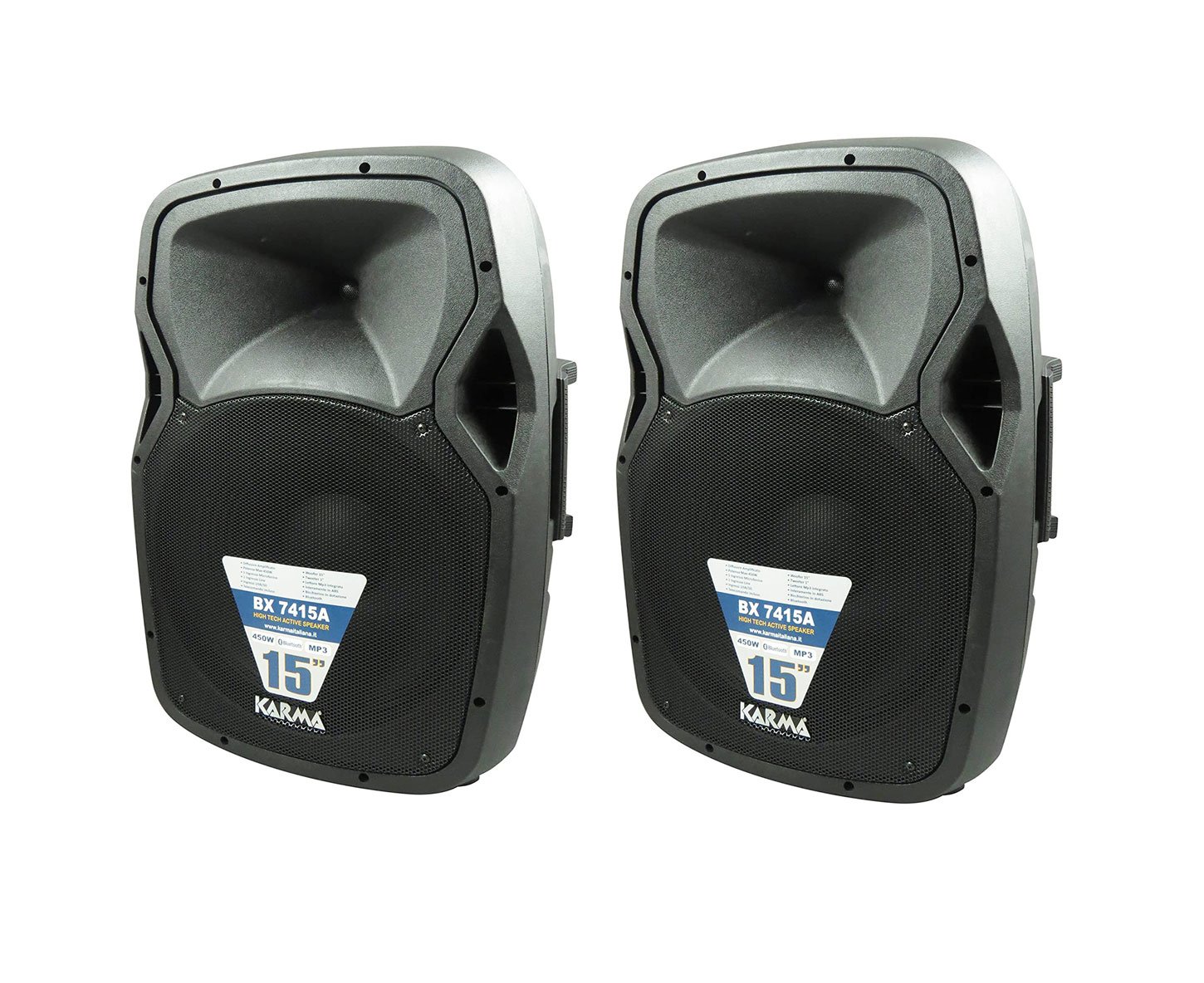 BX 7415A Pair - Pro Active Speakers