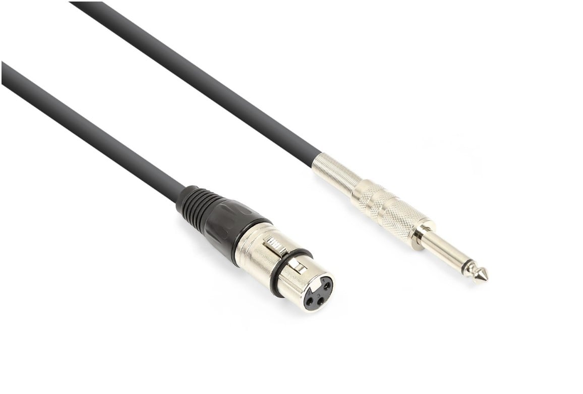 CX314-3 Cable XLR Female - 6.3 Mono 3m