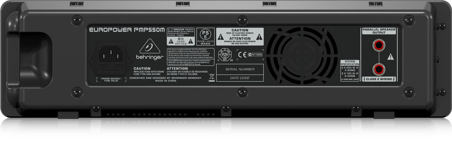 EUROPOWER PMP550M back