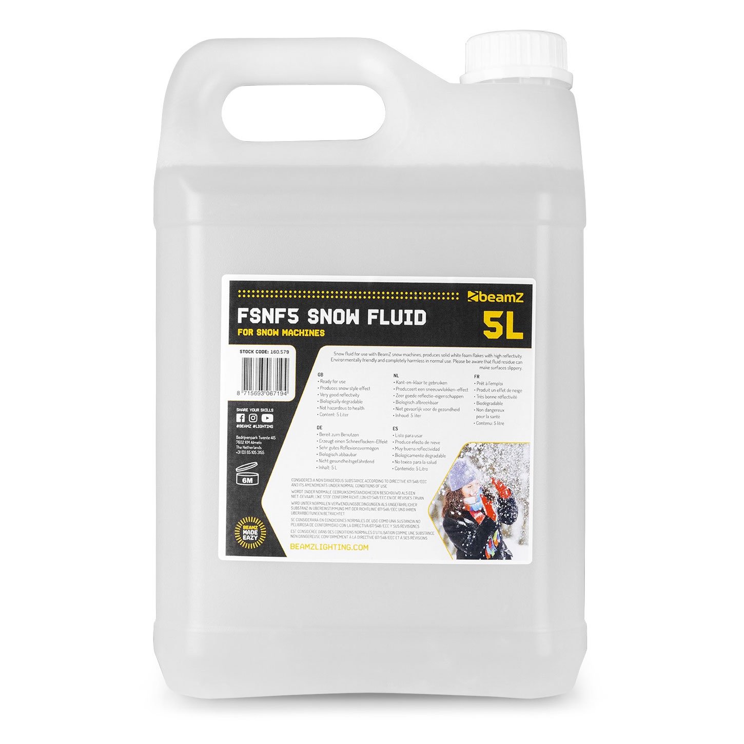 FSNF5 Snow Fluid 5L 