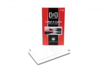 LBL 466 White vinyl cable Labels