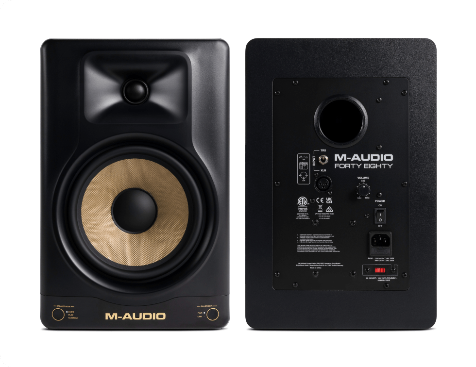 M Audio Forty Eighty Front Back