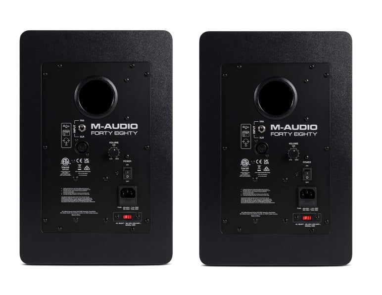 M Audio Forty Eighty back pair