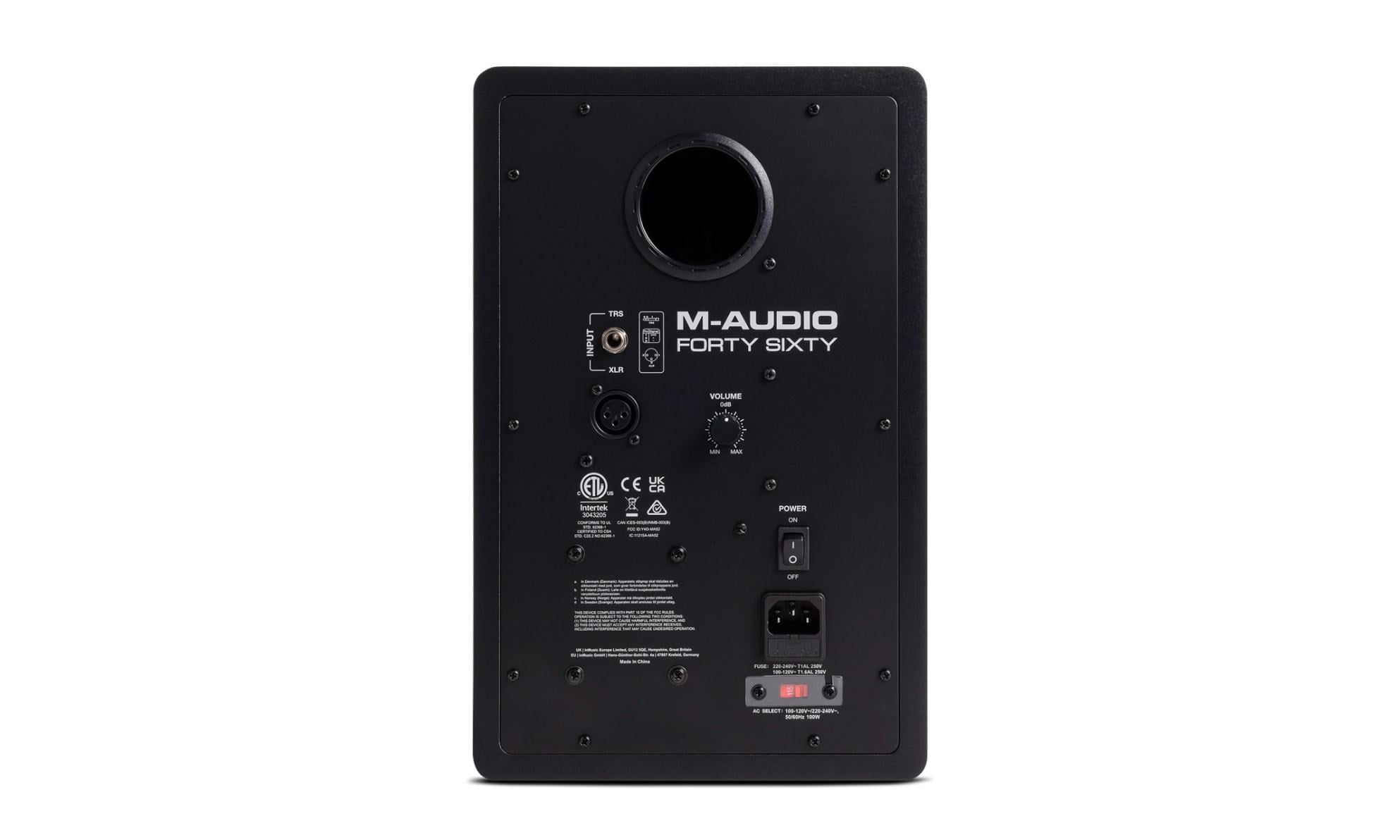 M Audio Forty Sixty Gallery Back