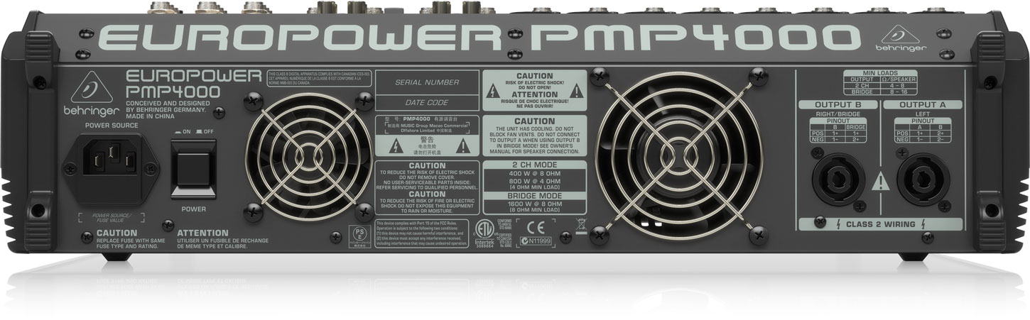 PMP4000 back
