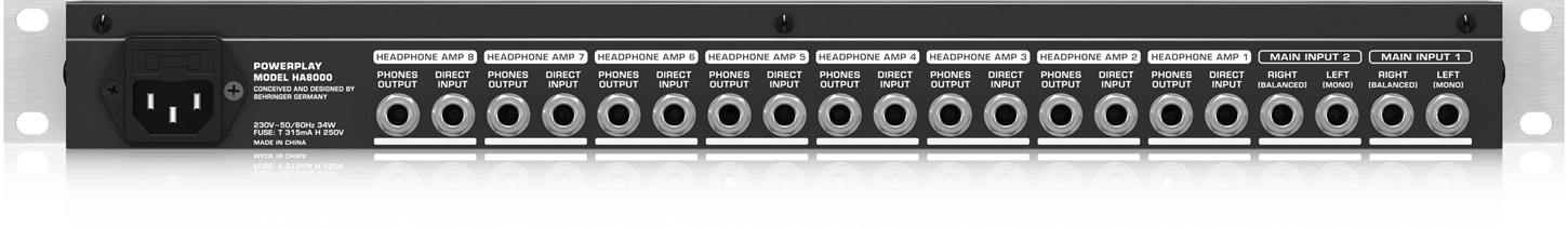 POWERPLAY PRO 8 HA8000 back