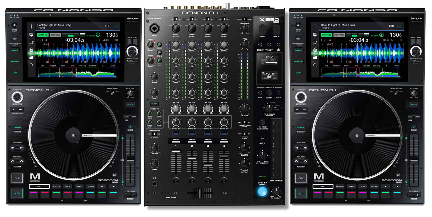 The Dream DJ Prime SC6000M Bundle