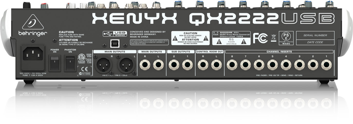 QX2222USB back