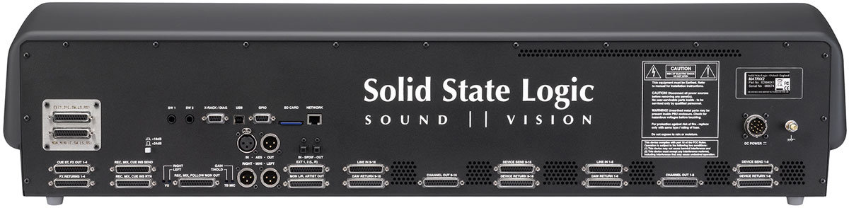 SSL Matrix2 back