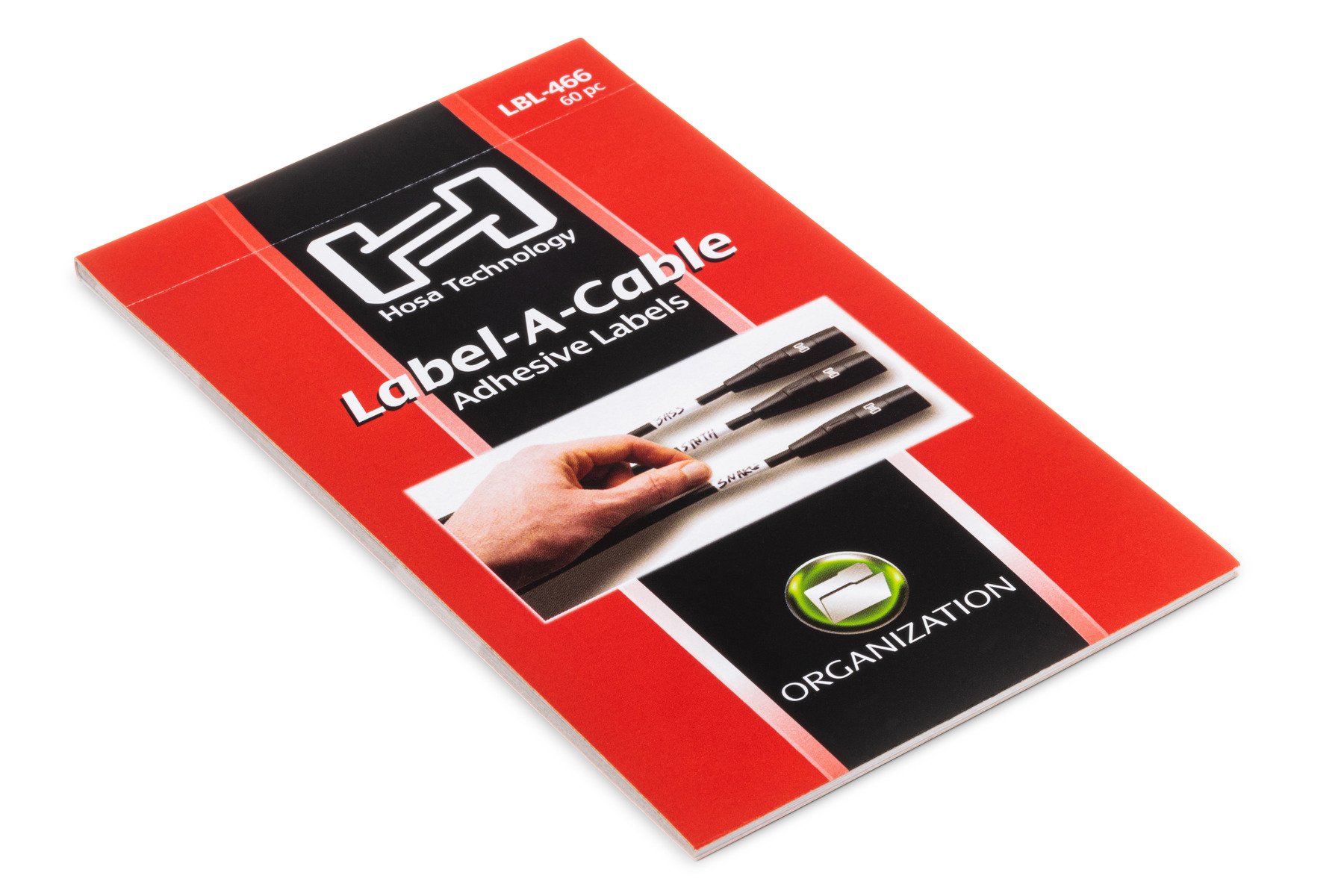 LBL 466 White vinyl cable Labels