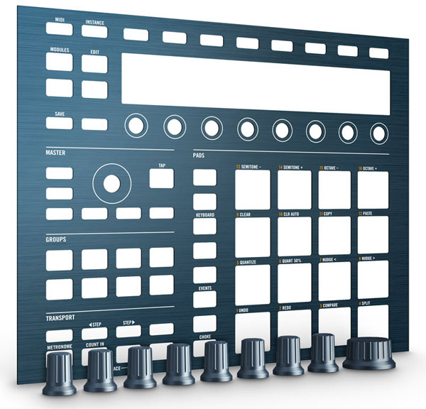 Maschine MK2 Custom Kit, Steel Blue