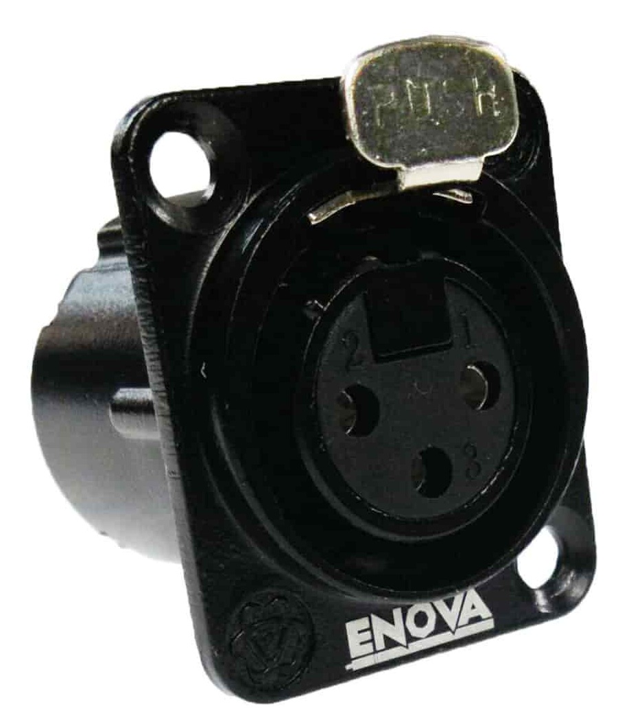 XL13FB XLR Chassis Connector Female 3-pin