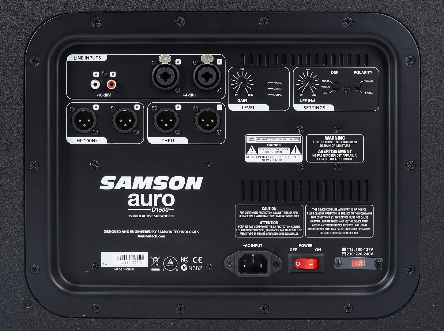 samson auro d1500