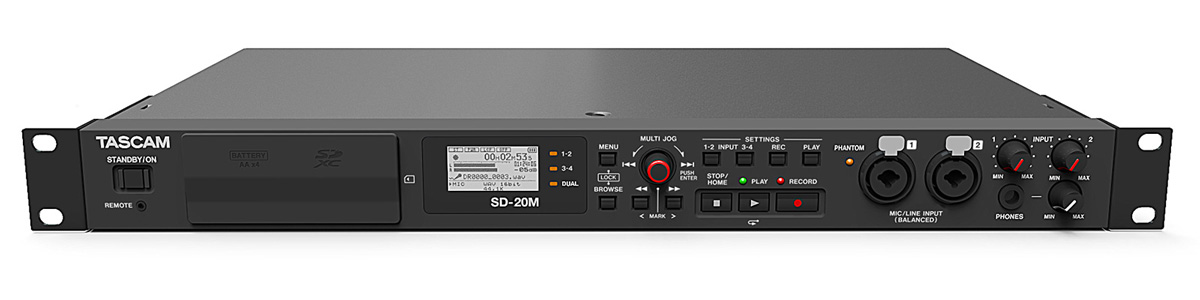 TASCAM SD-20M | www.carmenundmelanie.at