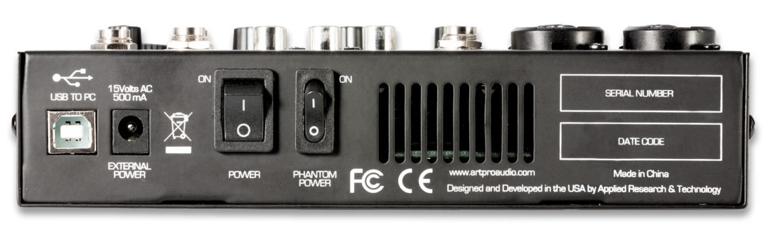usbmix6 rear