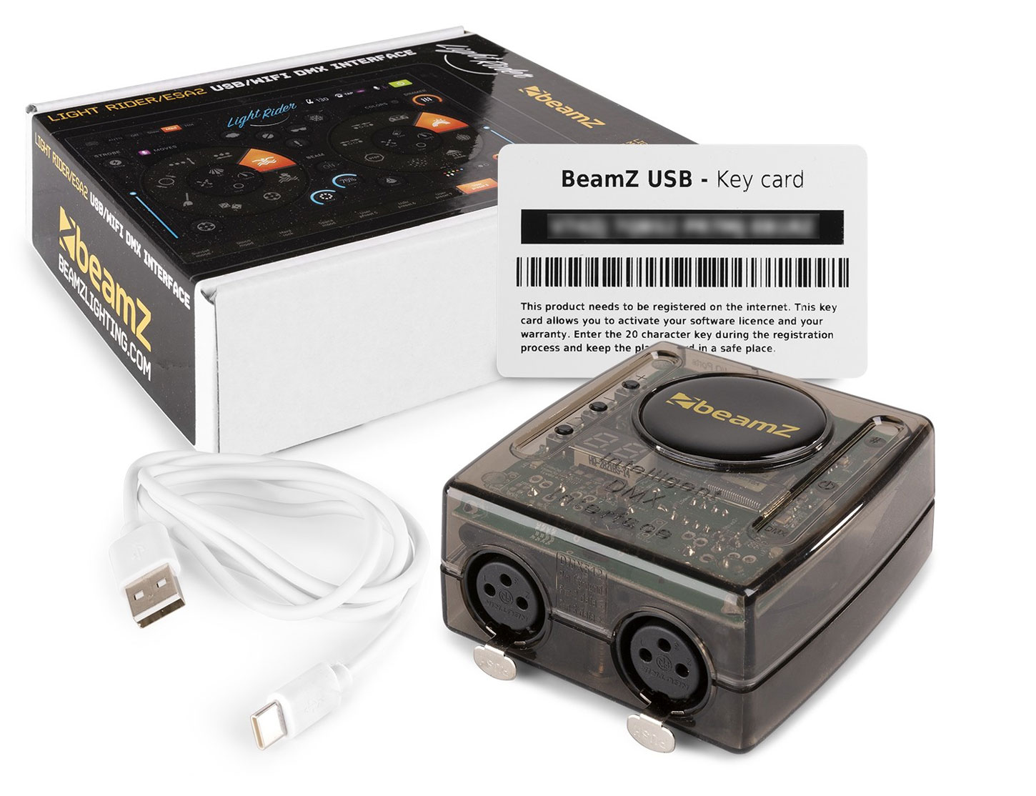 WiFi-USB DMX Interface with Light Rider-ESA2